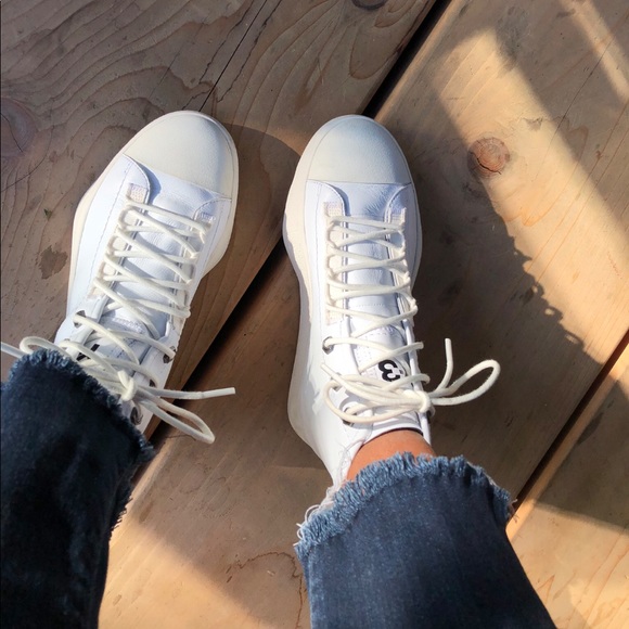 y3 white sneakers